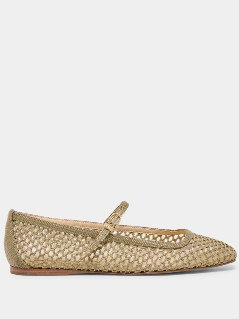 Woven Raffia Ballet Flats